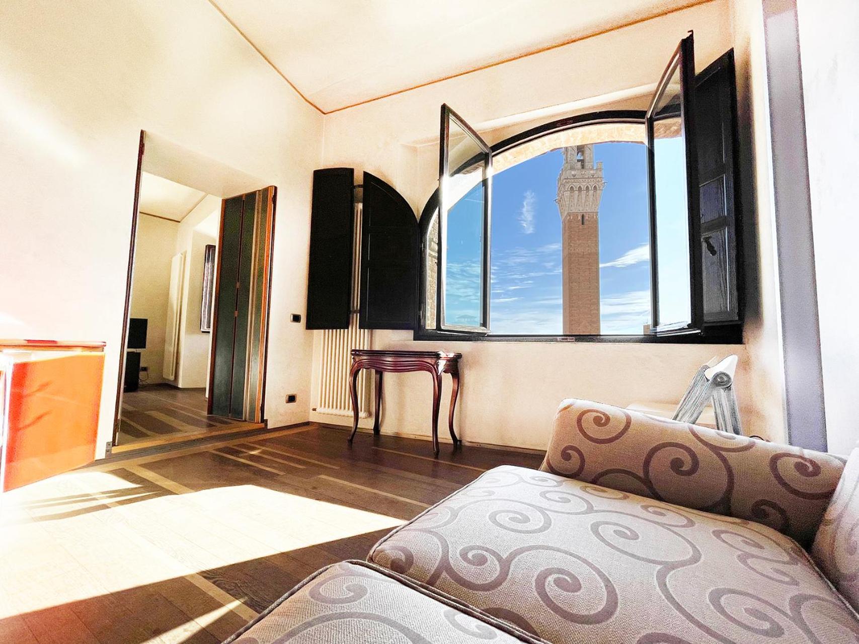 Il Campo 8: Piazza Del Campo Apartment Siena Bagian luar foto